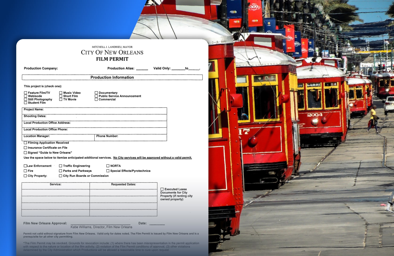 Producer's Guide: New Orleans Film Permits | Wrapbook